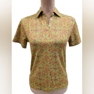 Jim Thompson Polo Style Shirt Vibrant Colors